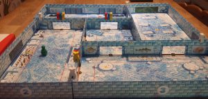 Bild: Spielfeld mit Spielfiguren