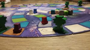 Bild: Spielfeld mit Spielfiguren