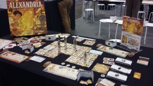 Bild: Präsentation des Spieles Alexandria