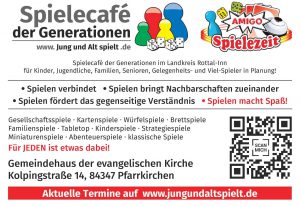 Bild: Flyer Spielecafé