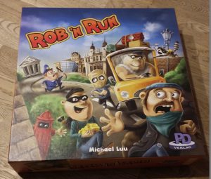 Bild: Speilschachtel "Rob 'n run"