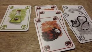 Bild: aufgedeckte Spielkarten
