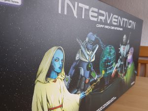 Bild: Spielschachtel "Intervention"