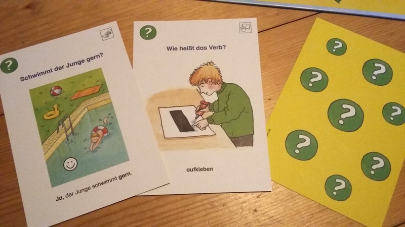 Bild: verschiedene Fragekärtchen