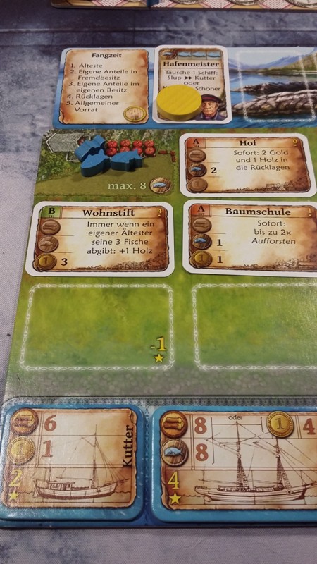 Bild: Spielkärtchen und Spielsteine