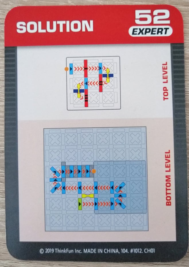 Lösungsweg für Level 52