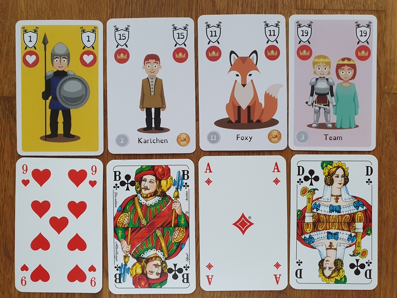 Spielkarten Doppelkopf und Double Head: die wichtigsten Trümpfe im Vergleich