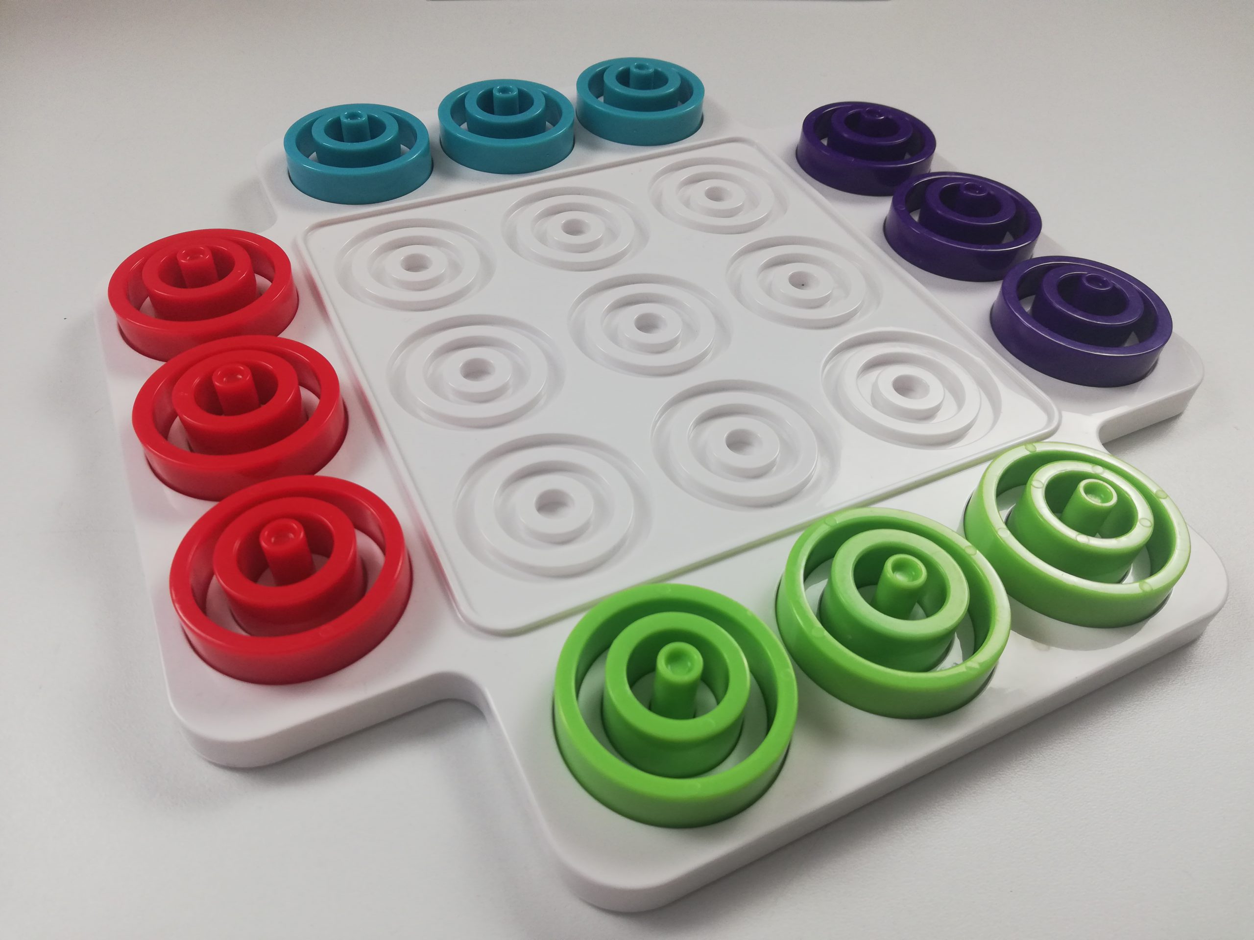 Spielaufbau Otrio