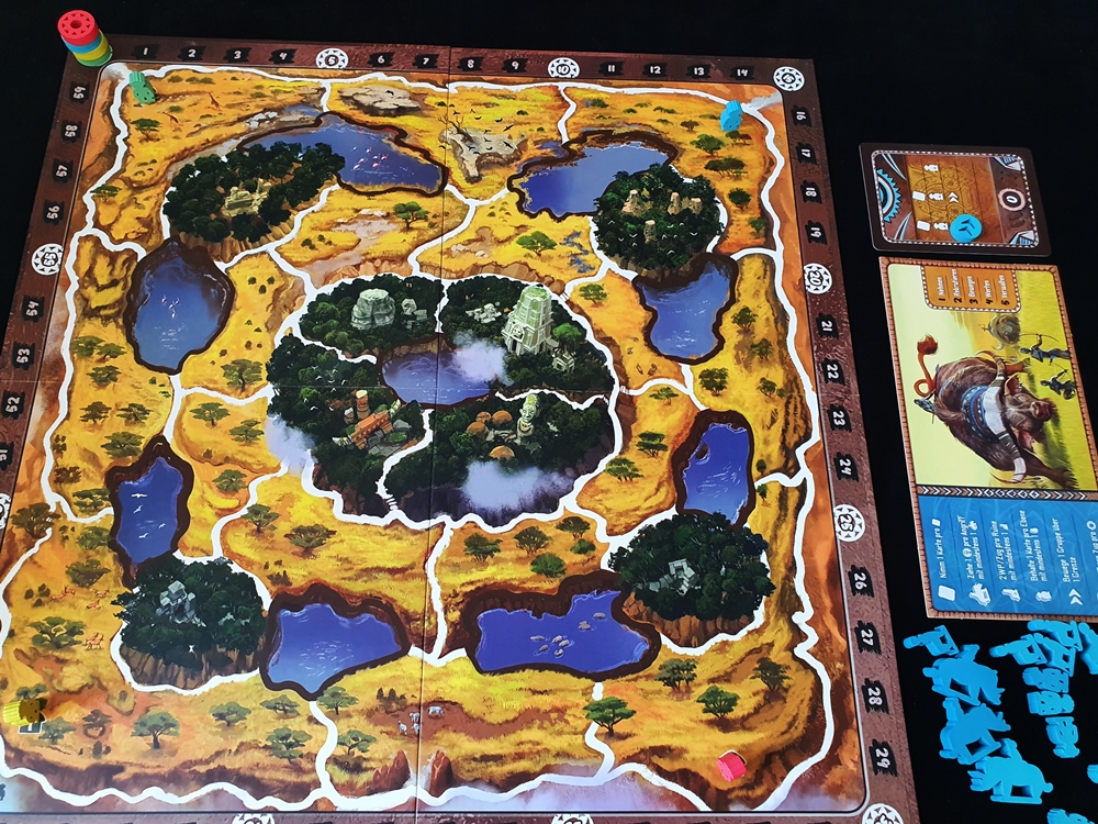 Spielplan für 4 Spielende
