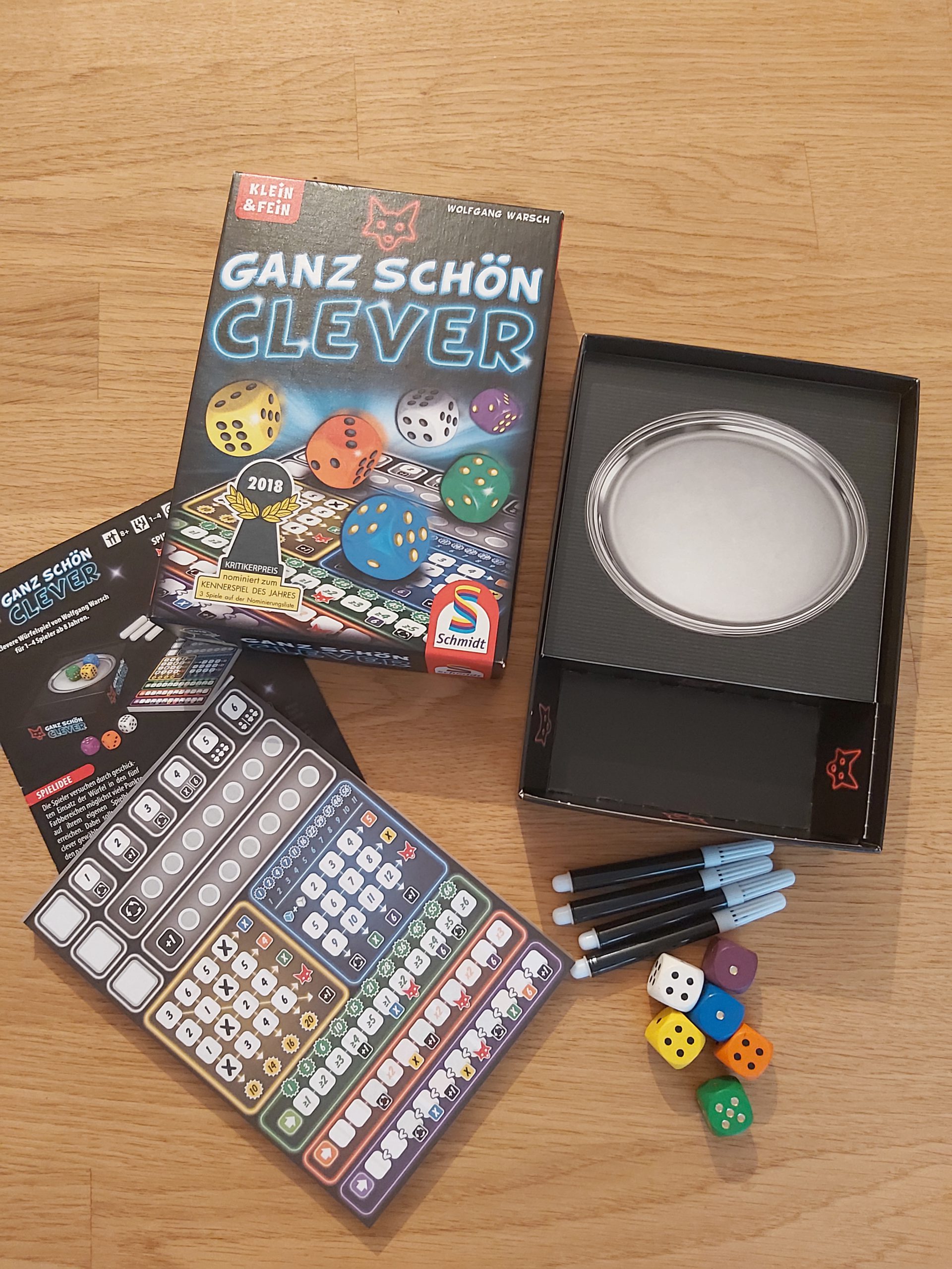 Lasset die Würfel fallen - Ganz schön clever von Schmidt Spiele (Rezension)