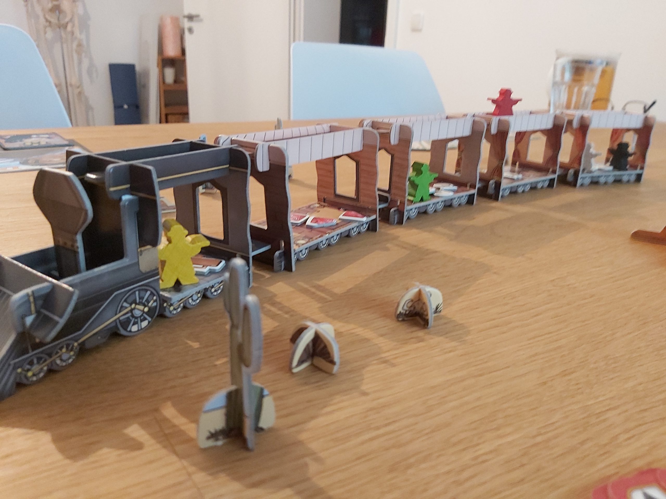 Zu sehen ist der Zug aus Colt Express.