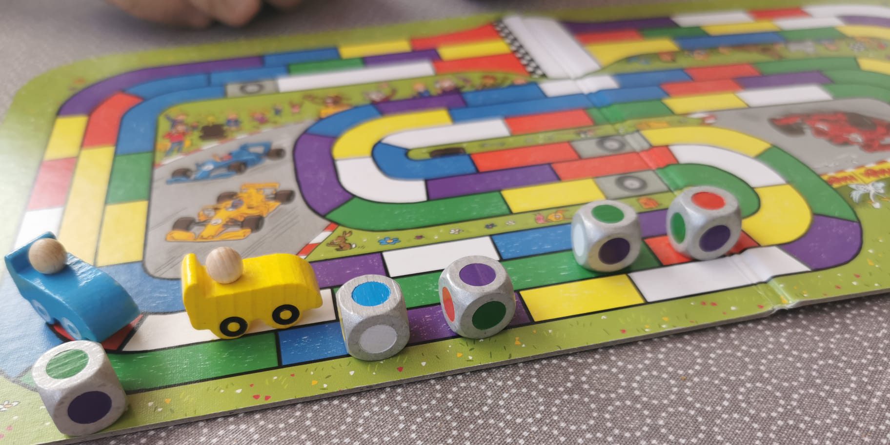 Monza Würfel kombinieren