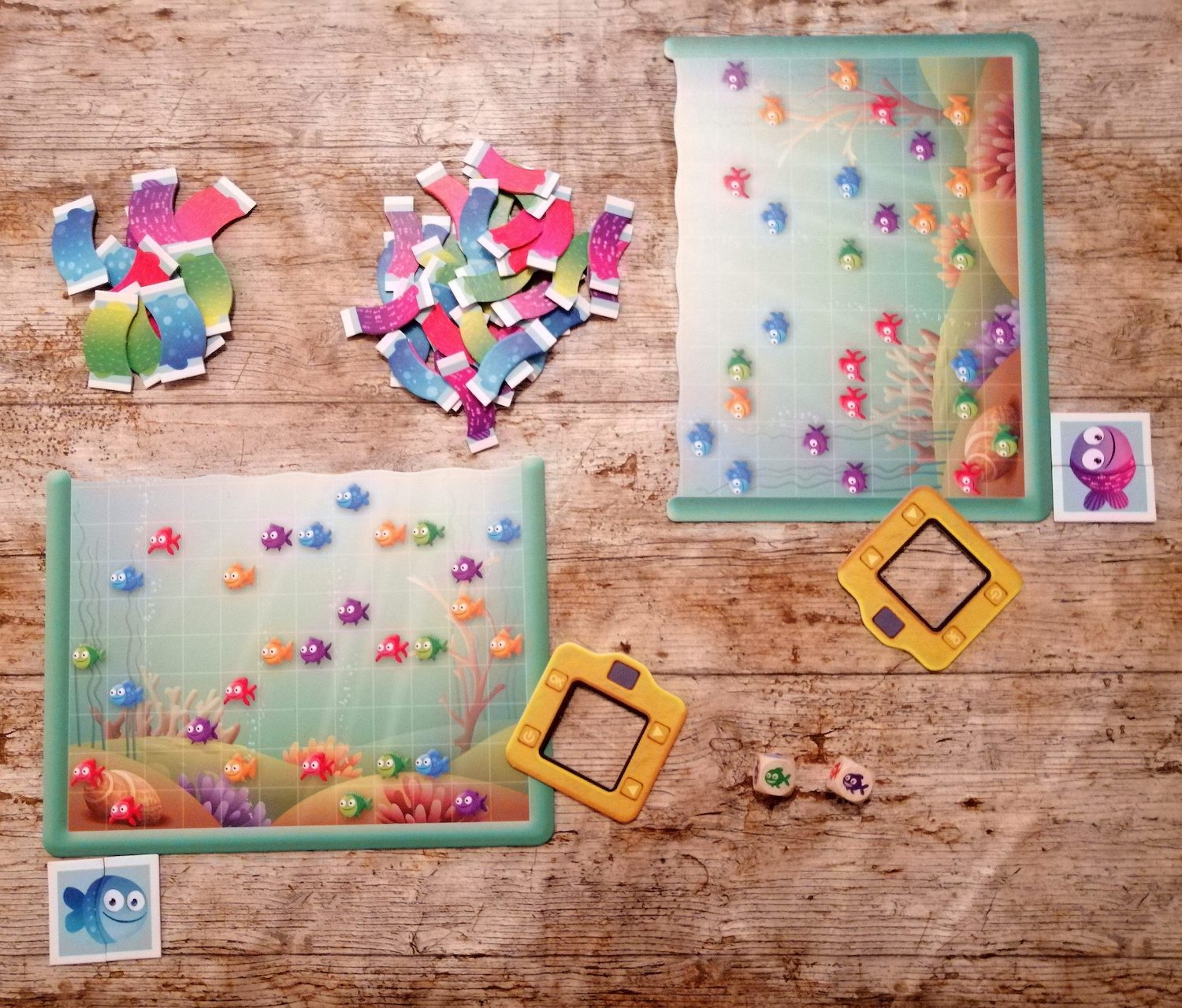Spielaufbau für zwei Personen