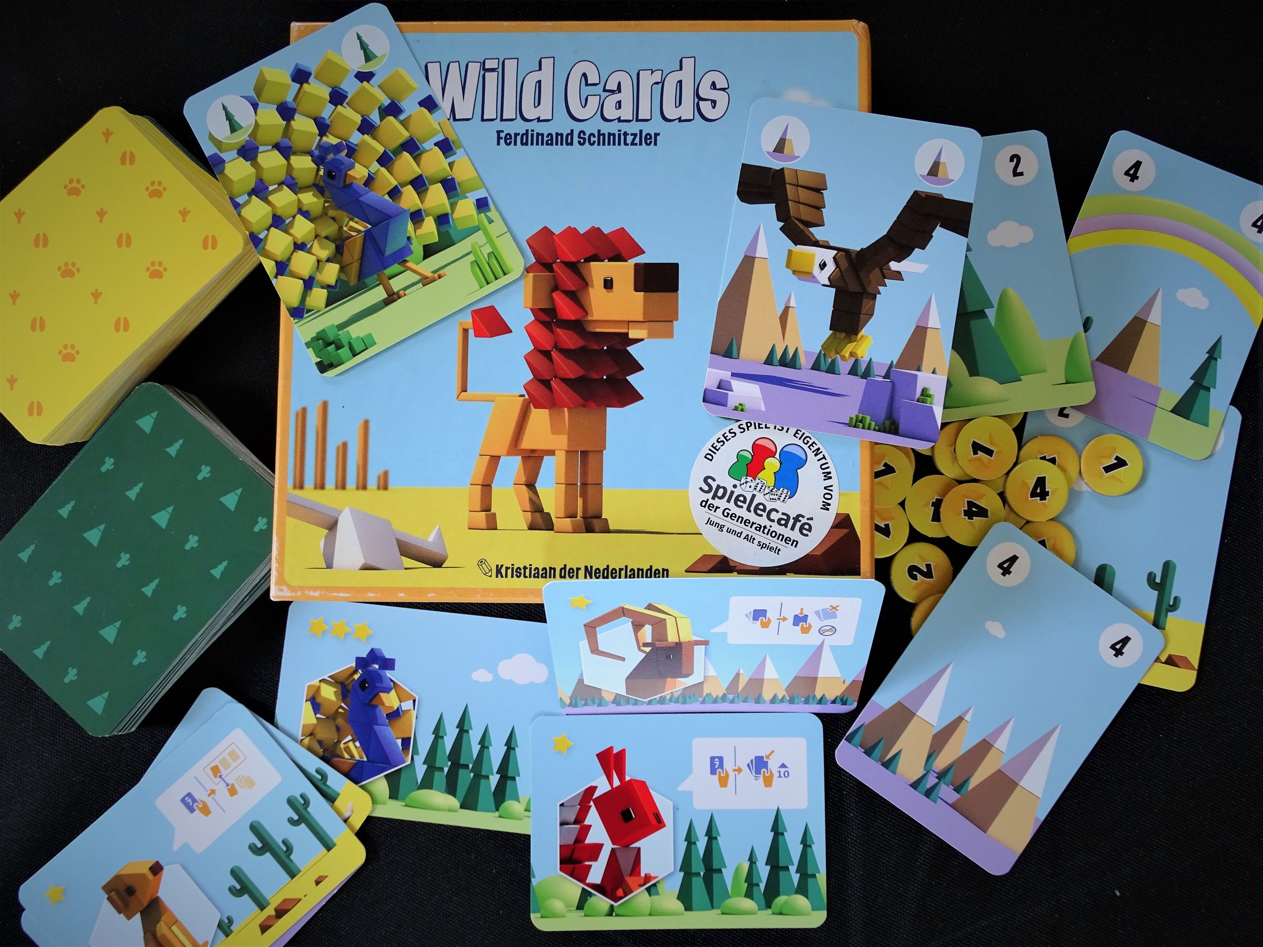 Wunderbar bunt präsentiert sich Wild Cards