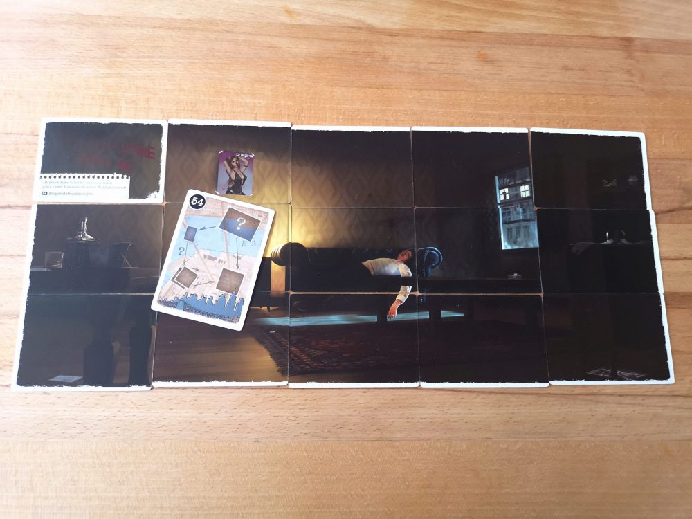 Eine Karte wurde aufgedeckt