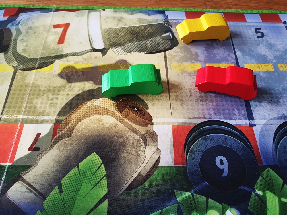 Parcours mit Engstelle
