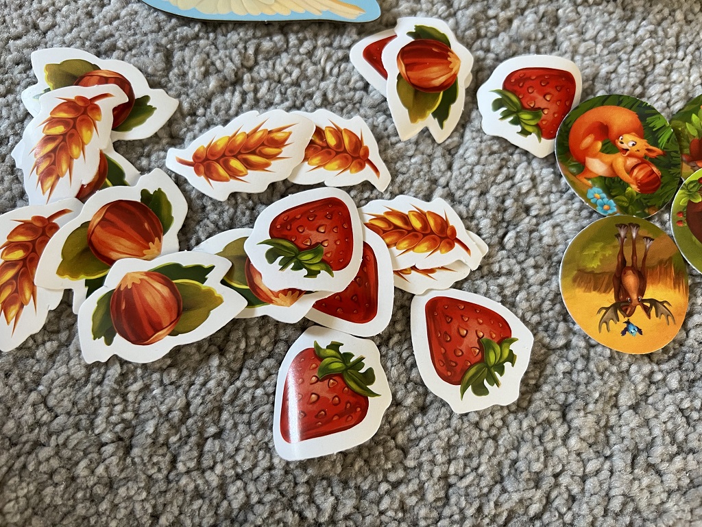 Getreide, Erdbeeren, Haselnüße und die Freunde von Speedy