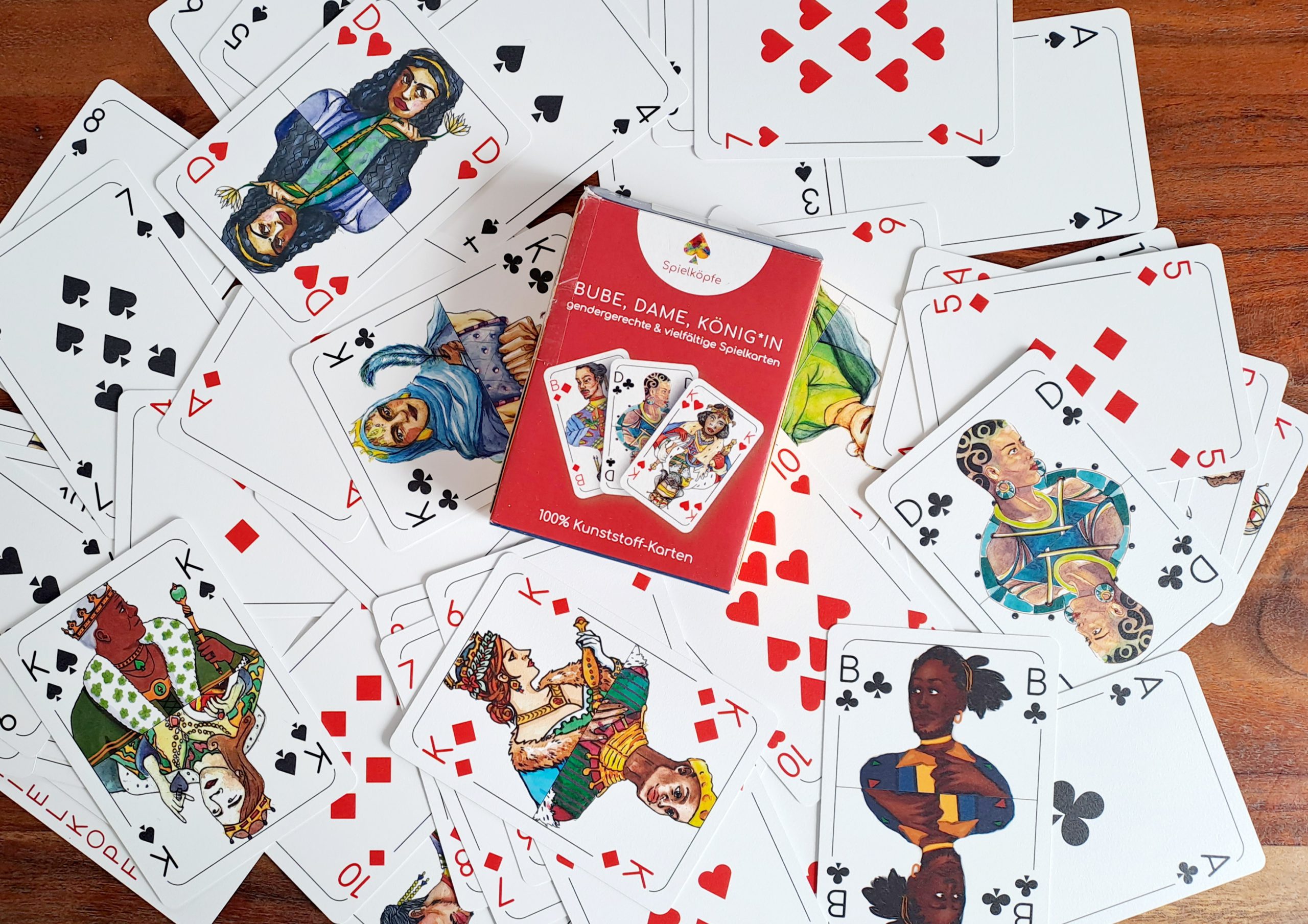 m/w/d Bube, Dame, König*in von Spielköpfe (Rezension) Spielecafé der Generationen