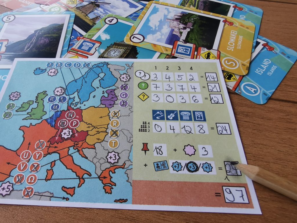 Wertung nach vier Runden