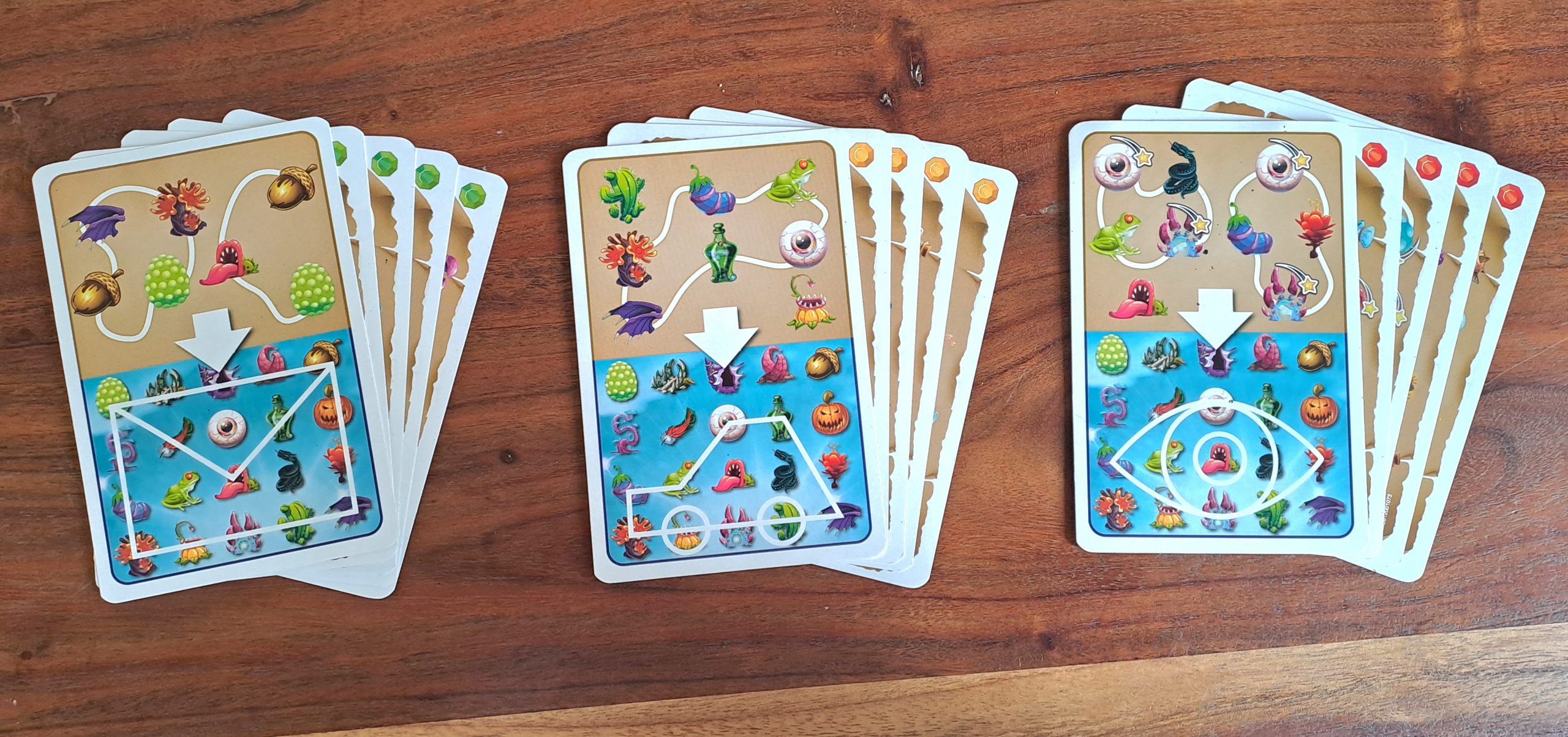 Einsteiger-Sets, für die ersten Spielrunden.