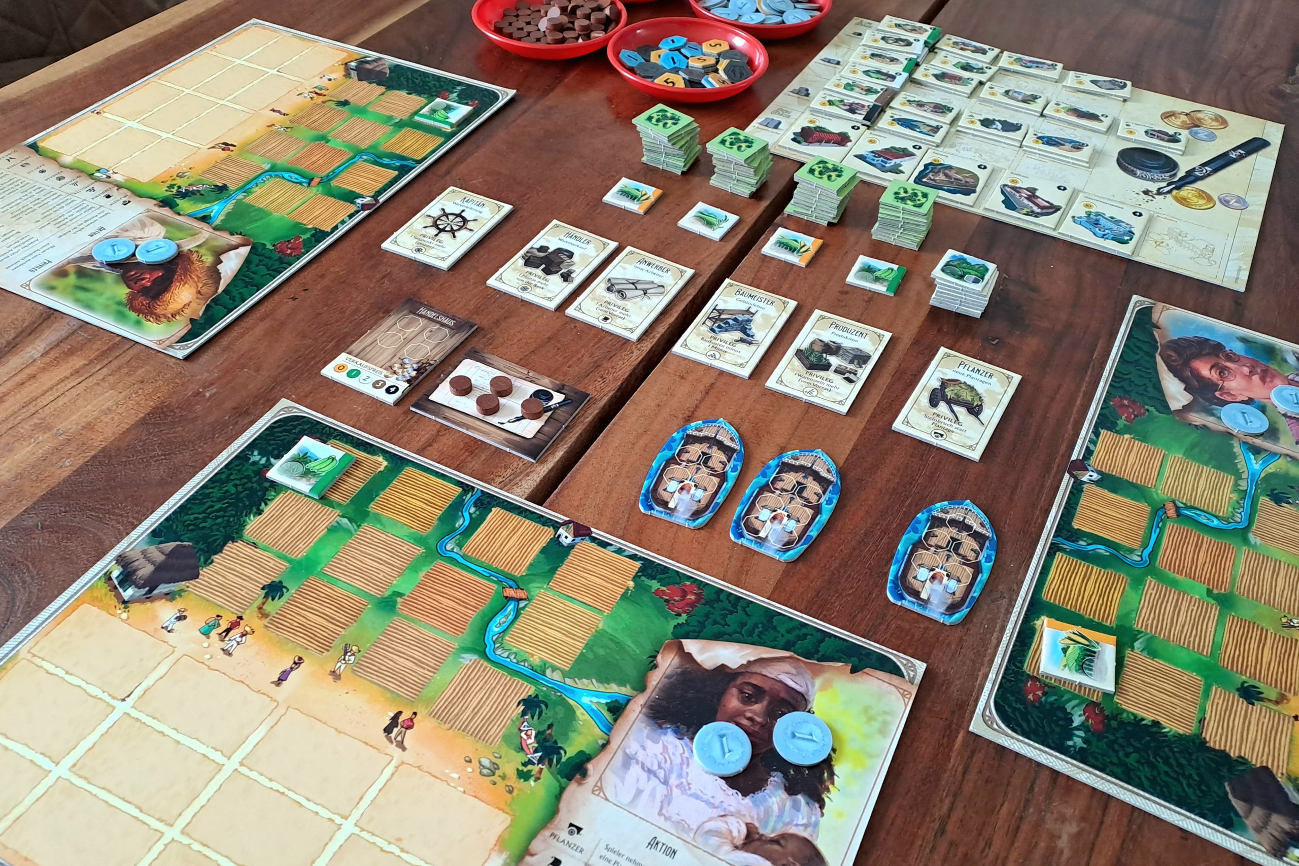 Zeitintensiver Spielbaufbau.
