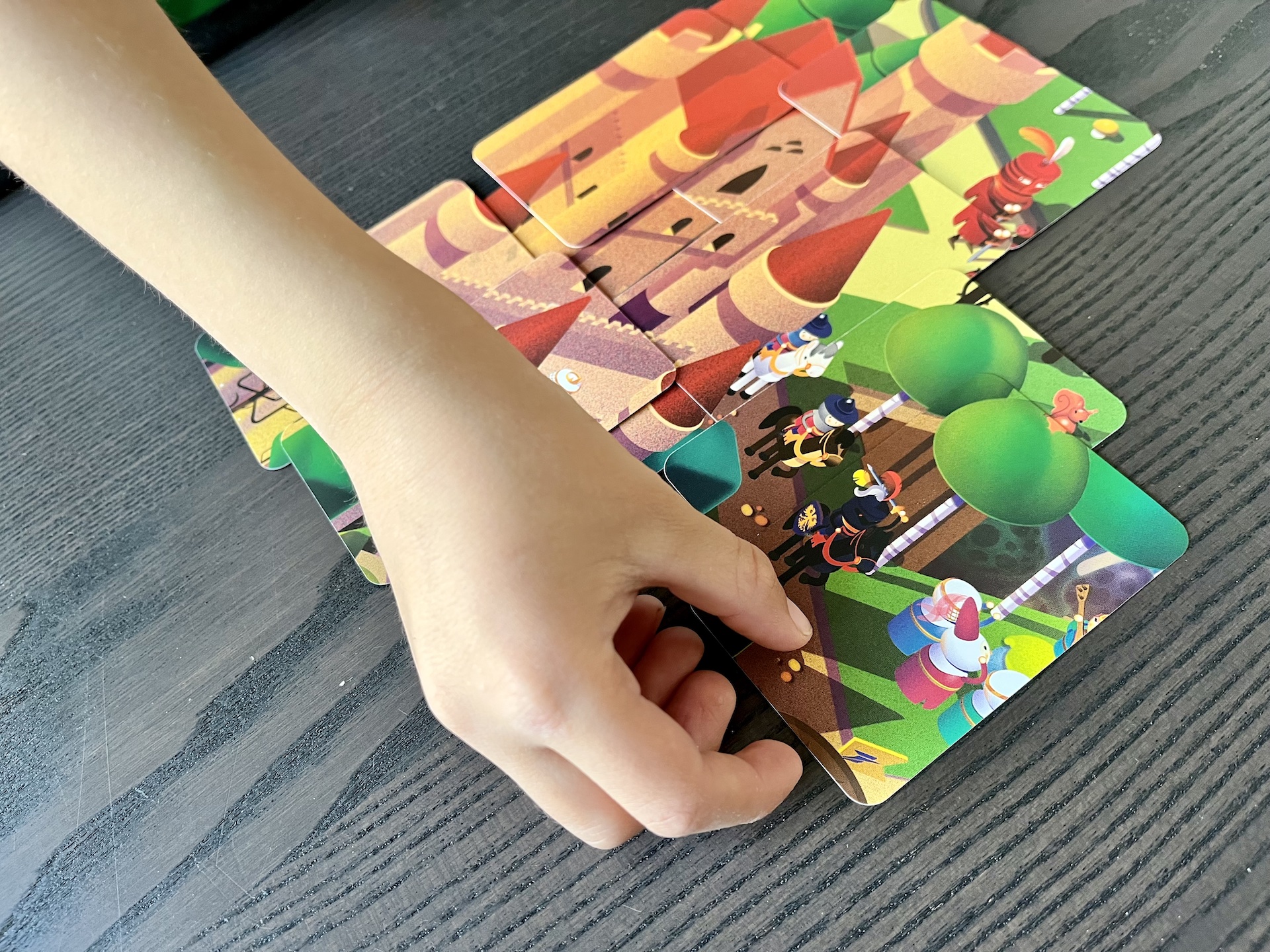 Eine Karte wird passend angelegt und das Bild vergrößert sich