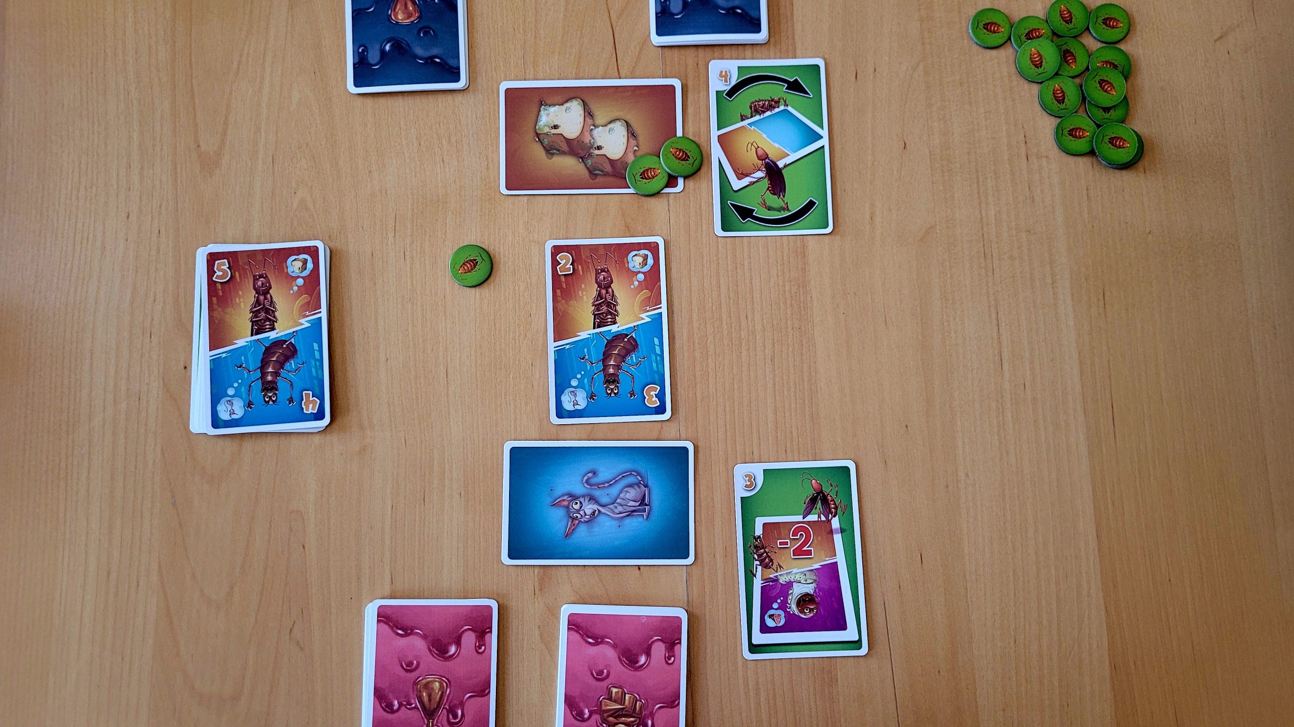 Spielsituation im fortschreitenden Spiel