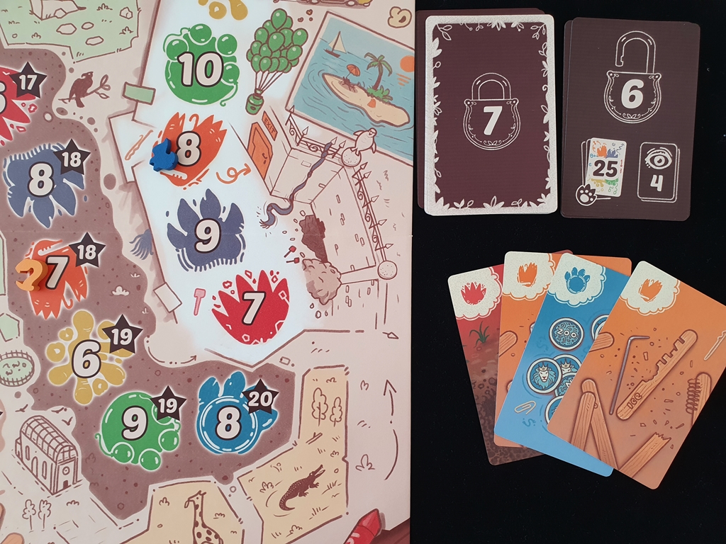 Situation am Spielende: Ausbruch geschafft? 