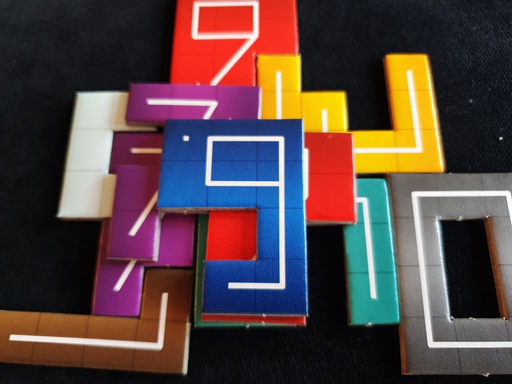 Spielsituation in der Mitte einer Partie