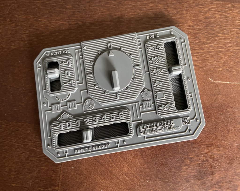 Großaufnahme des Kontrollpanels