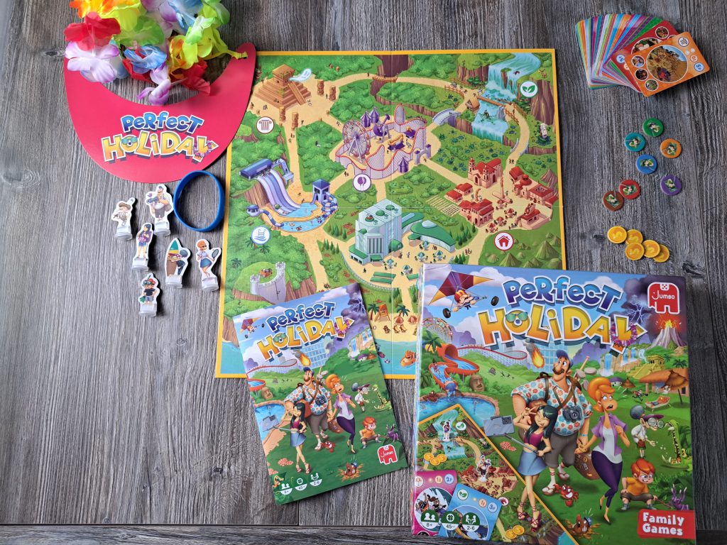 Spielkarton und -material