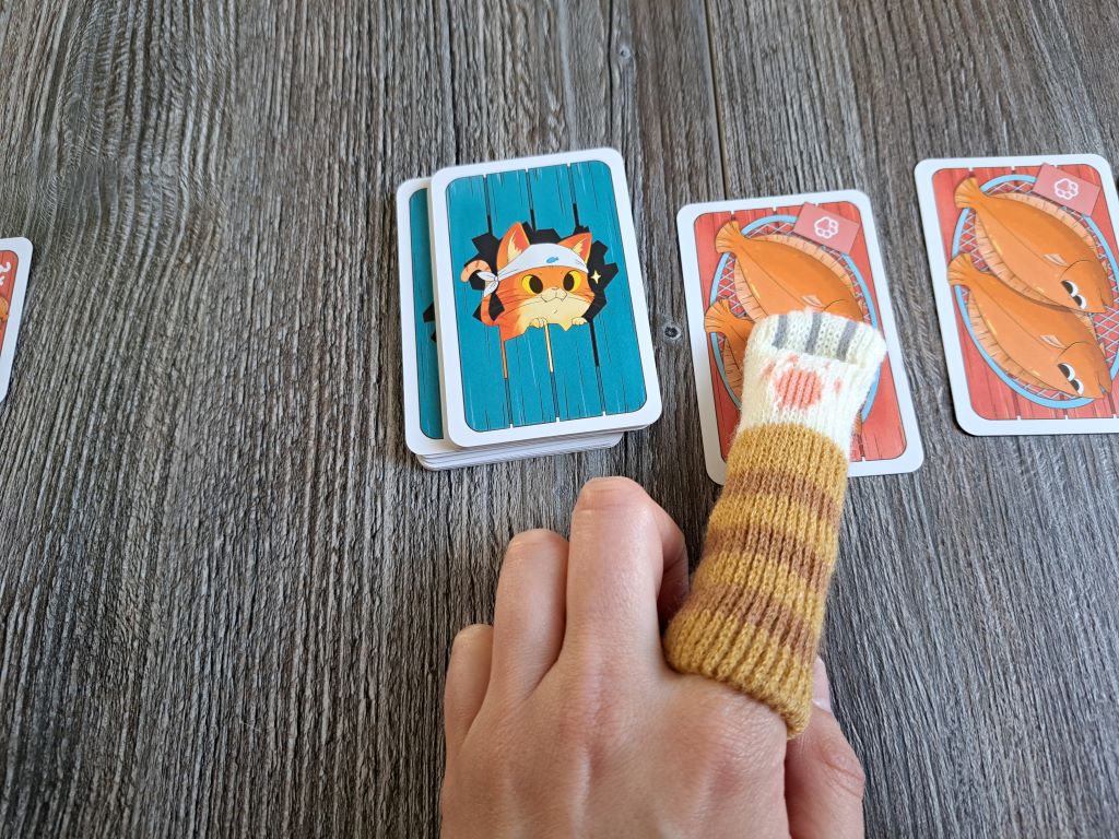 Auf eine Karte getippt.