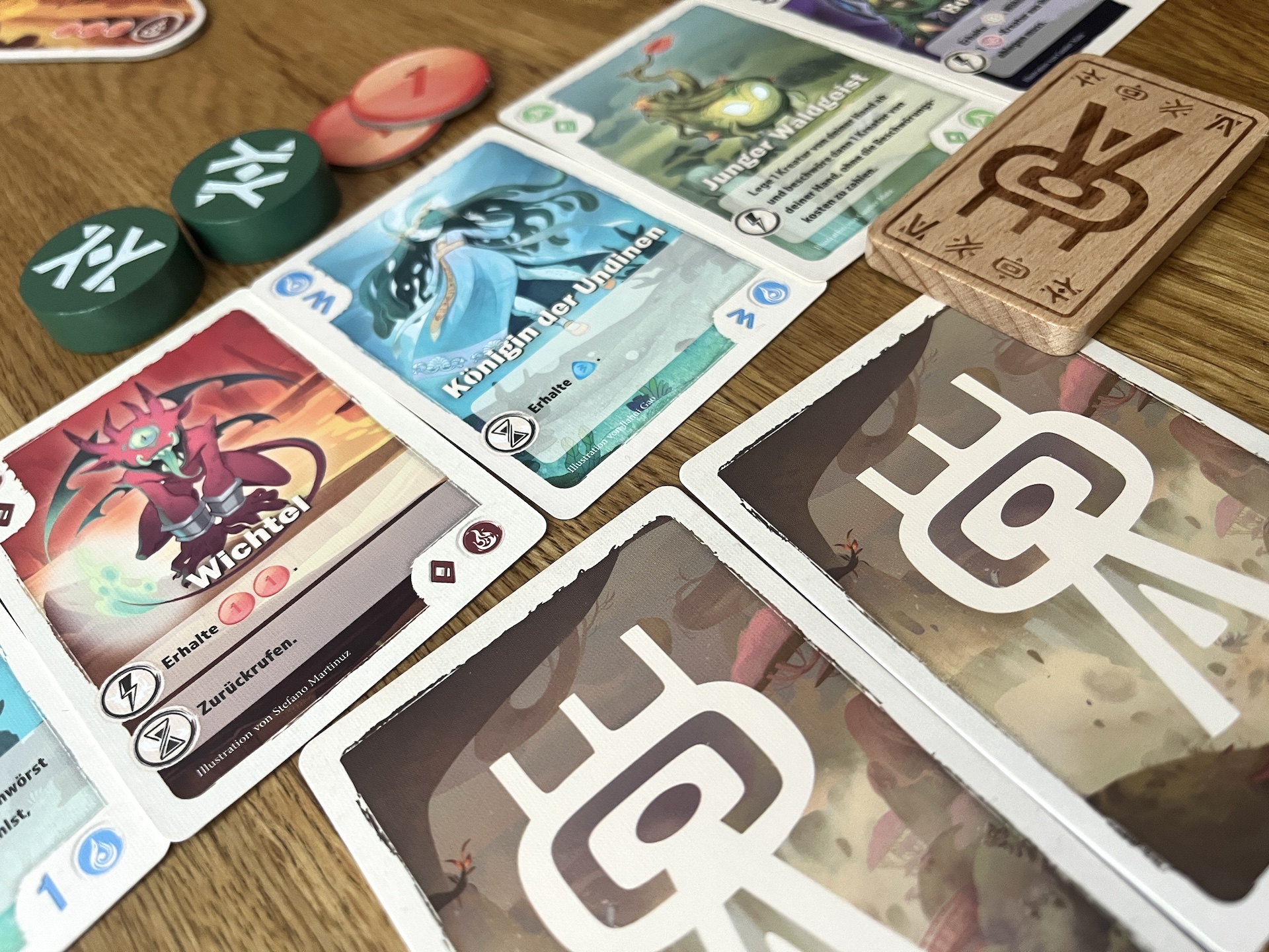 Auslage einer Spielerin