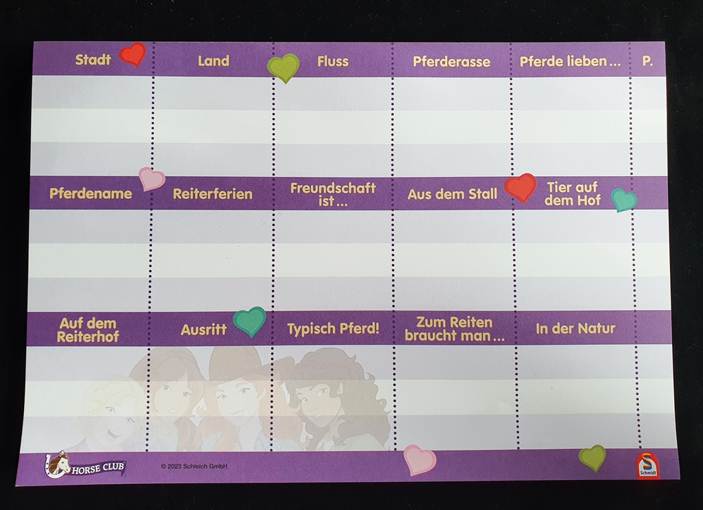 Der Spielblock
