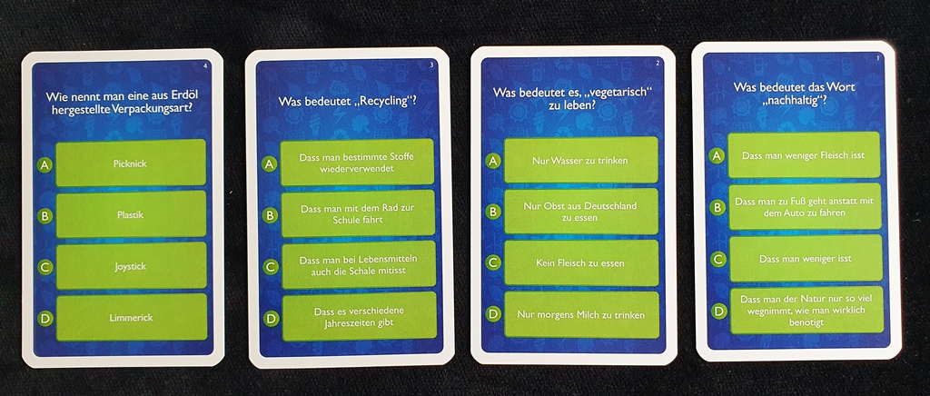 Beispiele für Quizkarten