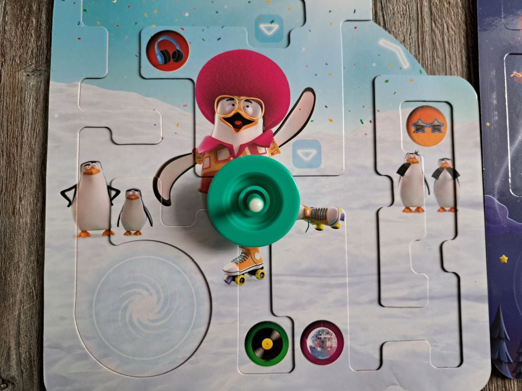 Der Kreisel wird gestartet