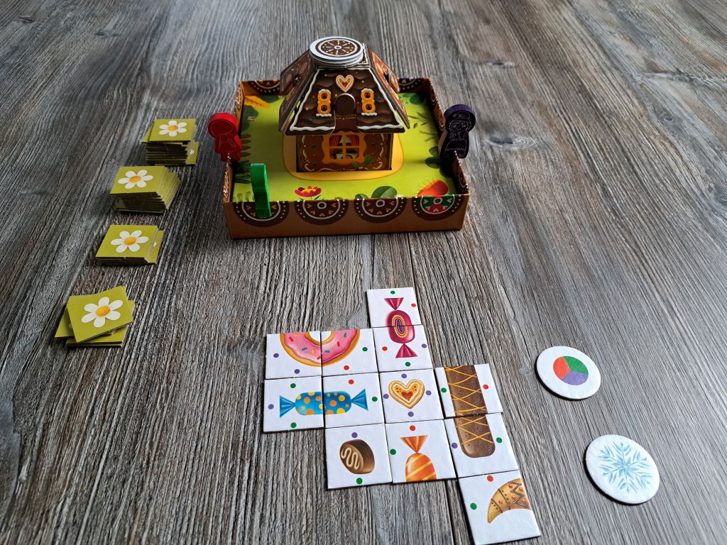 Spielfeld nach einigen Runden