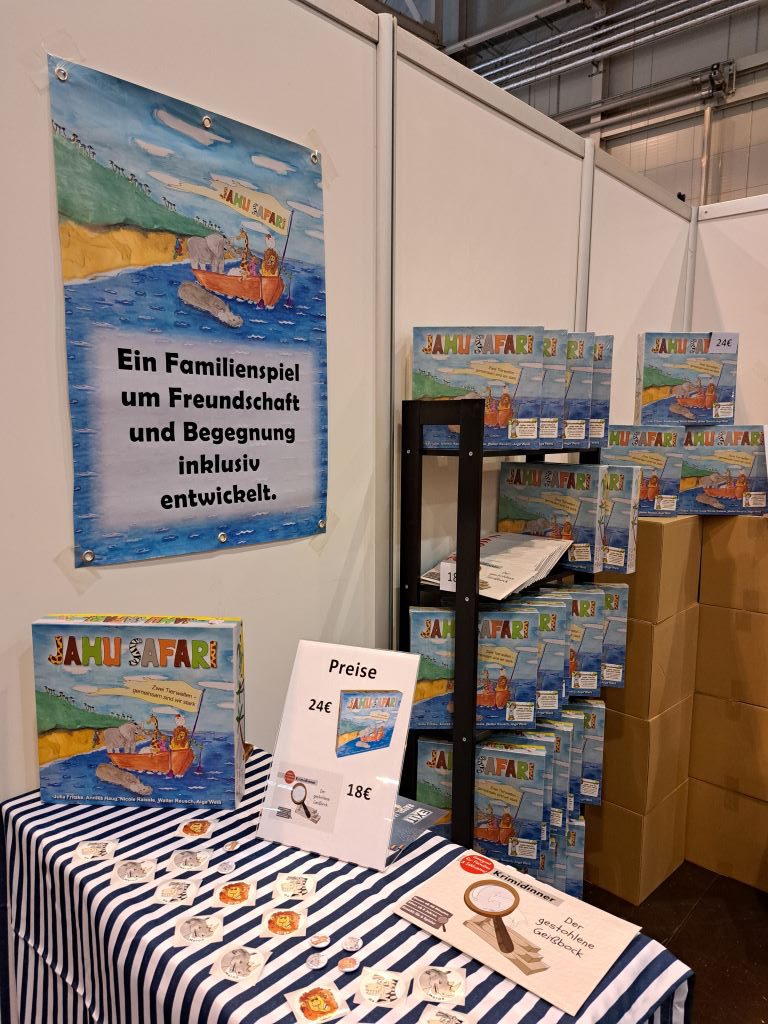 Messestand von Fritzel's Spielerei.