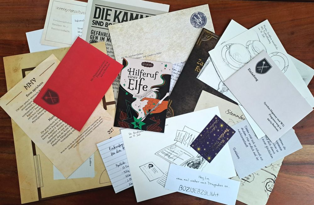 Zu sehen ist das gesamte Spielmaterial.