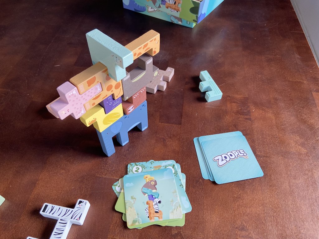 Es sind bereits sehr viele Tiere gestapelt.