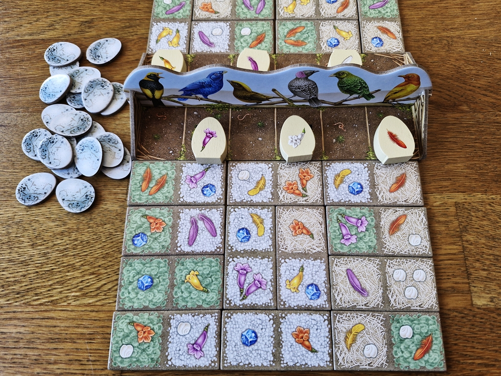 Auswertung am Ende einer Partie.