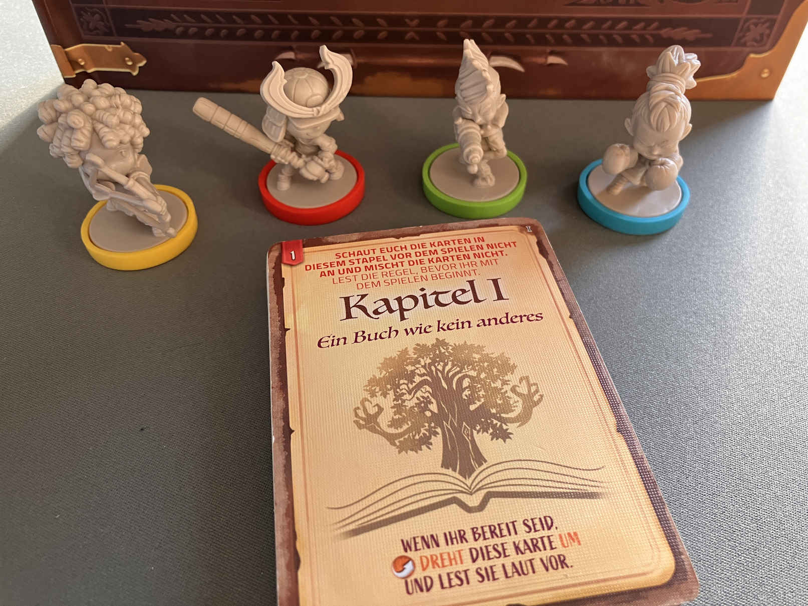 Kapitel 1 beginnt ganz seicht