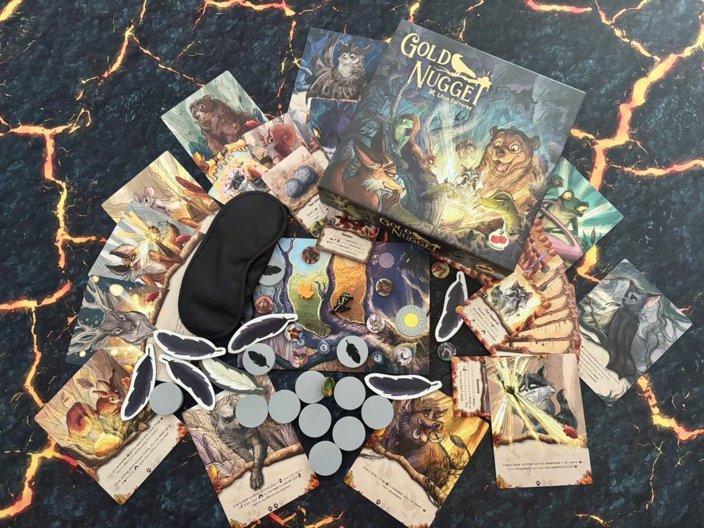 Spielschachtel und Inhalt