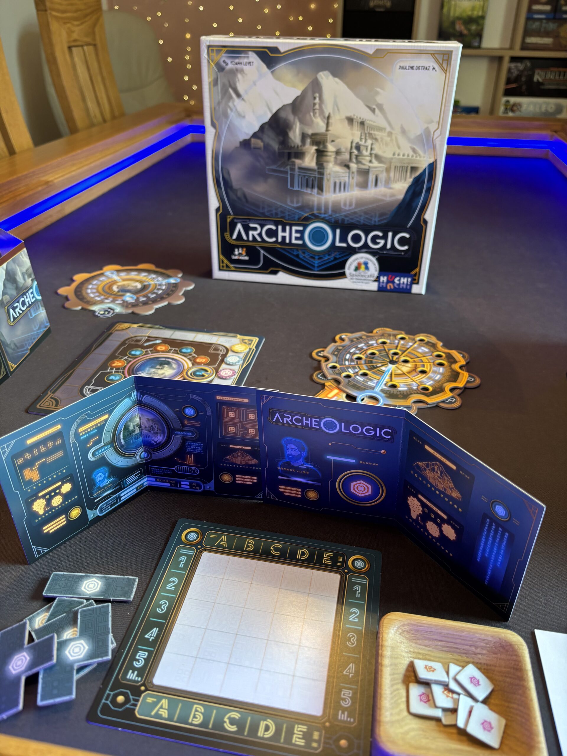 Spielaufbau von Archeologic