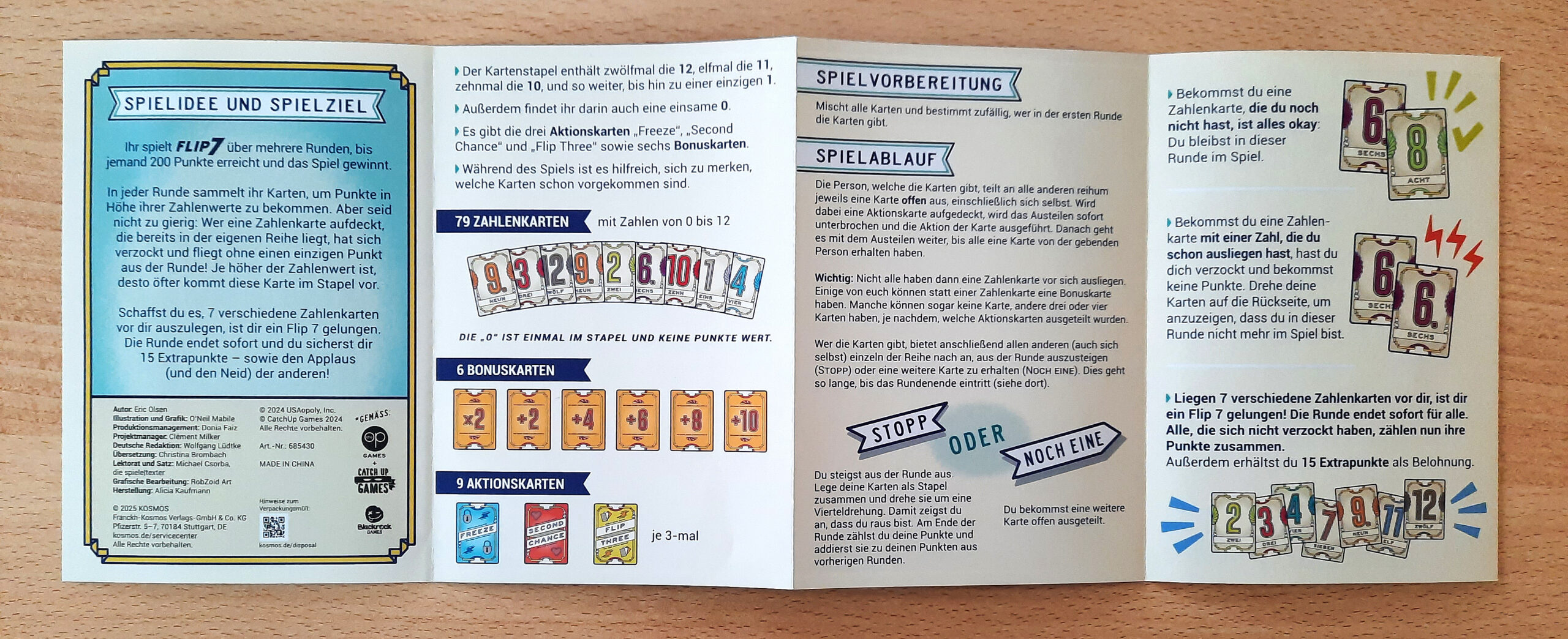 Flip 7: Die Anleitung