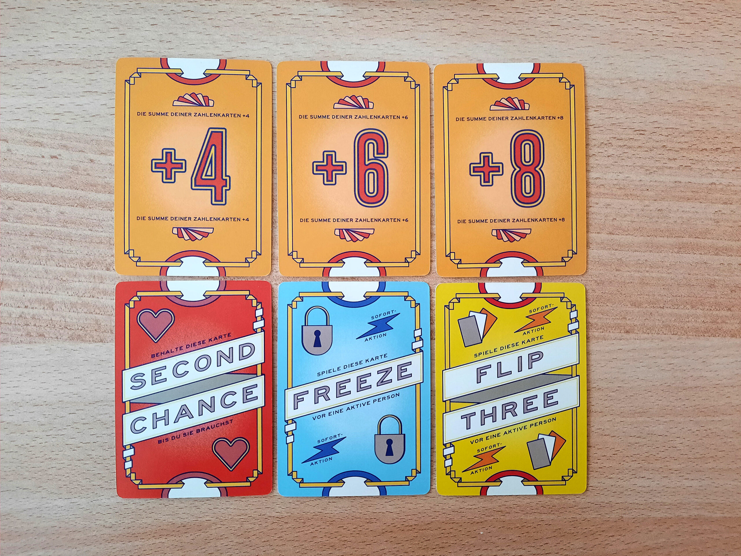 Flip 7: Die Sonderkarten