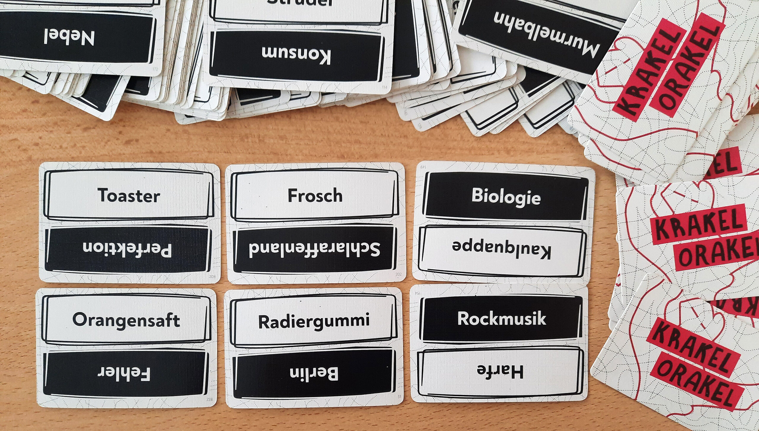 Krakel Orakel: Die Begriffe