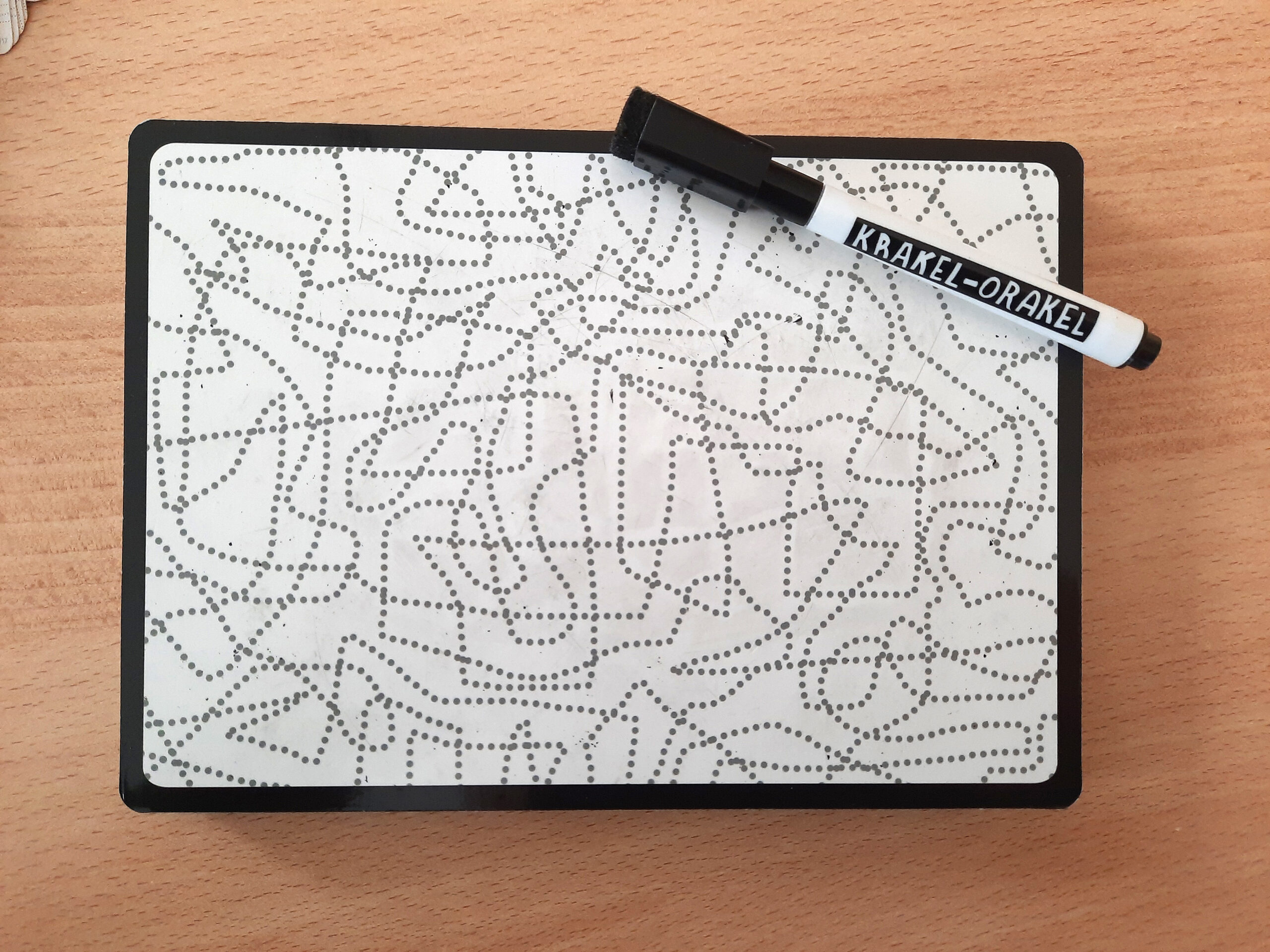 Krakel Orakel: Die abwischbare Zeichenvorlage