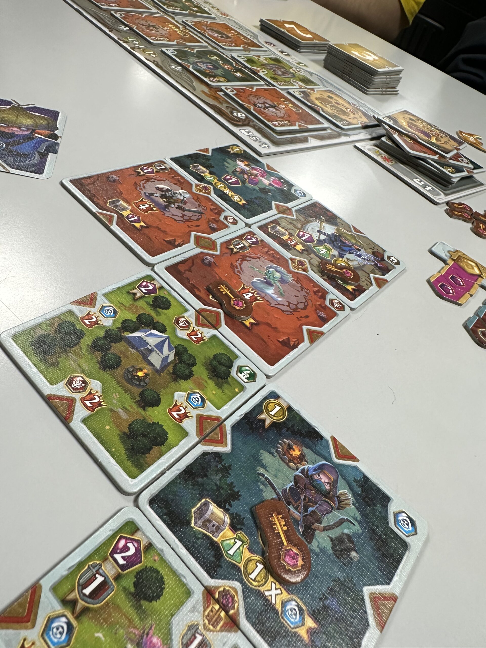 Bild vom Spielaufbau