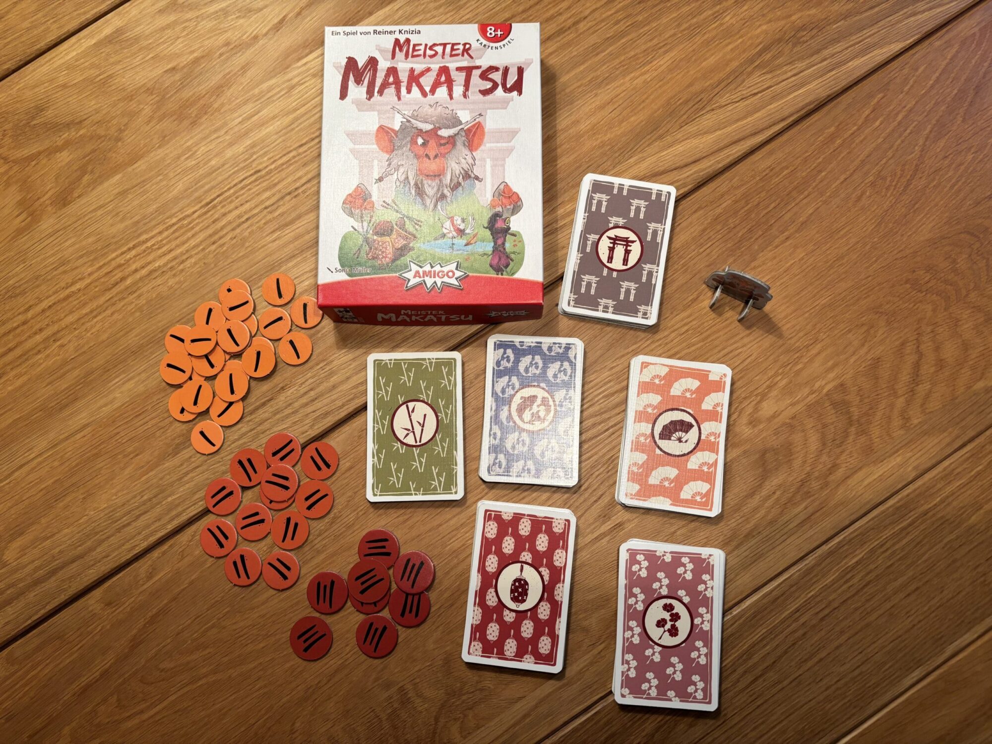 Meister Makatsu: Karten und Marker